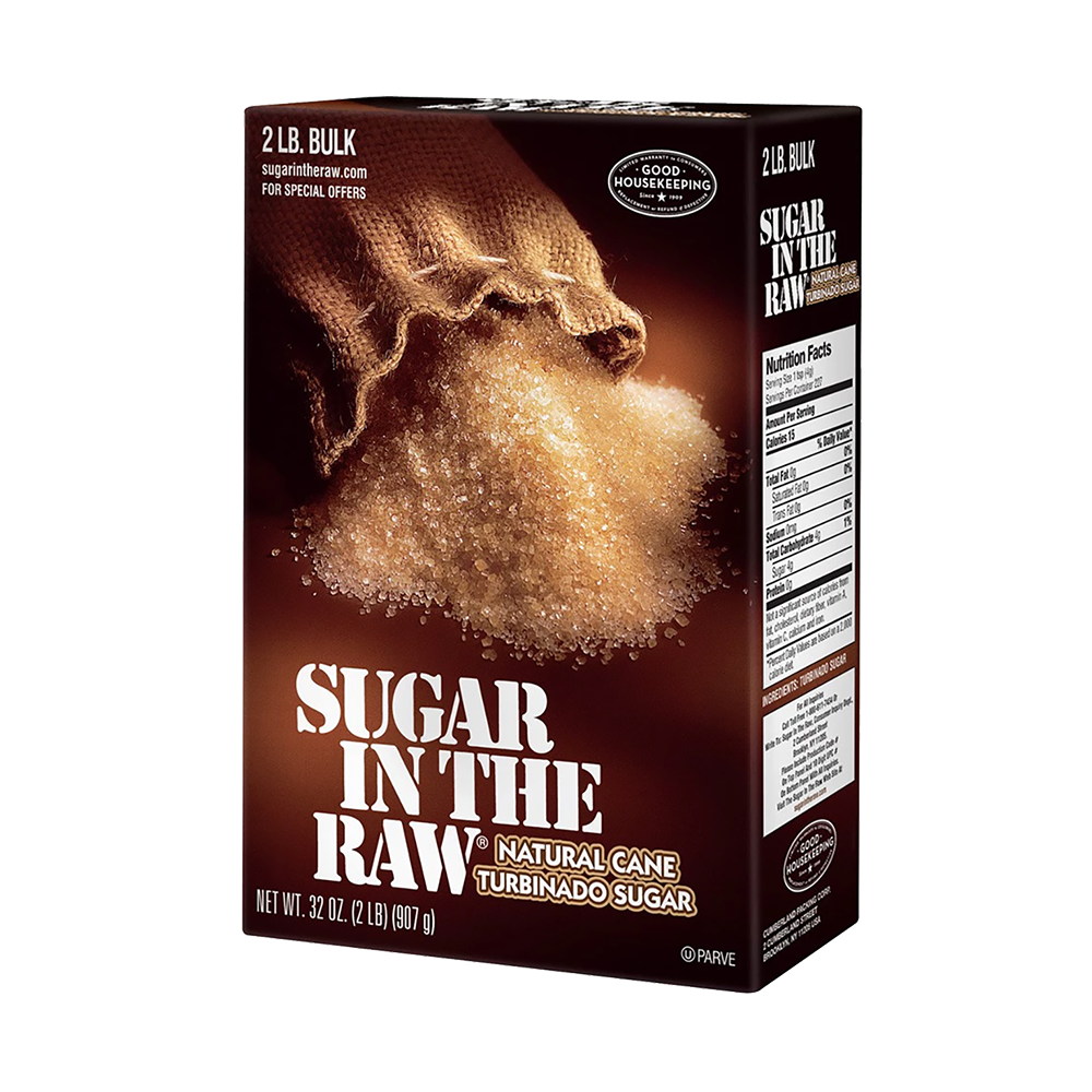 Sugar in the Raw packaging